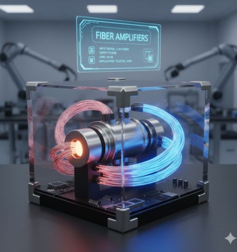 Fiber Amplifier and Optical Amplification
